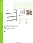 Regency Space Solutions 460EB1460K64 Specsheet