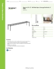 Regency Space Solutions 460EB1472K11 Specsheet