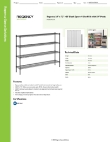 Regency Space Solutions 460EB1472K54 Specsheet