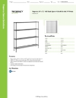 Regency Space Solutions 460EB1472K74 Specsheet