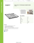 Regency Space Solutions 460EB1824SLT Specsheet