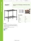 Regency Space Solutions 460EB1830K22 Specsheet