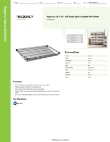 Regency Space Solutions 460EB1836SLT Specsheet