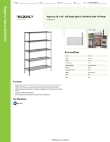 Regency Space Solutions 460EB1848K75 Specsheet