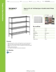 Regency Space Solutions 460EB1860K54 Specsheet