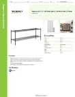 Regency Space Solutions 460EB1872K22 Specsheet