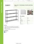 Regency Space Solutions 460EB1872K64 Specsheet Regency Space Solutions 460EB1872K64 Specsheet