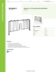 Regency Space Solutions 460EB18DVDR Specsheet
