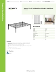 Regency Space Solutions 460EB2130K81 Specsheet