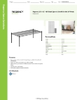 Regency Space Solutions 460EB2142K14 Specsheet Regency Space Solutions 460EB2142K14 Specsheet