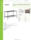 Regency Space Solutions 460EB2142K22 Specsheet Regency Space Solutions 460EB2142K22 Specsheet