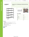 Regency Space Solutions 460EB2142K65 Specsheet Regency Space Solutions 460EB2142K65 Specsheet