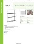 Regency Space Solutions 460EB2160K84 Specsheet