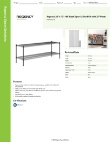 Regency Space Solutions 460EB2172K22 Specsheet Regency Space Solutions 460EB2172K22 Specsheet