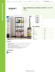 Regency Space Solutions 460EB2424BKT Specsheet Regency Space Solutions 460EB2424BKT Specsheet