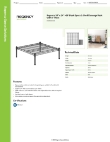Regency Space Solutions 460B2424D81 Specsheet Regency Space Solutions 460B2424D81 Specsheet