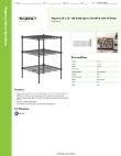 Regency Space Solutions 460EB2424K33 Specsheet
