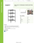 Regency Space Solutions 460EB2424K54 Specsheet
