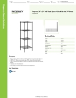 Regency Space Solutions 460EB2424K74 Specsheet