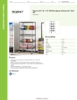Regency Space Solutions 460EB2436BKC Specsheet Regency Space Solutions 460EB2436BKC Specsheet