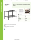 Regency Space Solutions 460EB2436K22 Specsheet