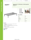 Regency Space Solutions 460B2442D81 Specsheet