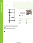 Regency Space Solutions 460EB2448K95 Specsheet