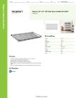 Regency Space Solutions 460EB2448SLT Specsheet Regency Space Solutions 460EB2448SLT Specsheet
