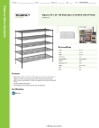 Regency Space Solutions 460EB2460K55 Specsheet