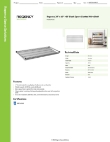 Regency Space Solutions 460EB2460SLT Specsheet Regency Space Solutions 460EB2460SLT Specsheet