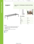 Regency Space Solutions 460EB2472K11 Specsheet