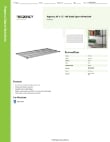 Regency Space Solutions 460EB3672 Specsheet