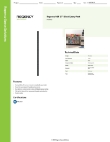 Regency Space Solutions 460EBP27 Specsheet