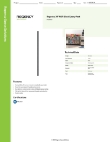 Regency Space Solutions 460EBP34 Specsheet