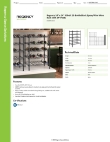 Regency Space Solutions 460EBW14245 Specsheet Regency Space Solutions 460EBW14245 Specsheet