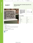 Regency Space Solutions 460EBW14485 Specsheet Regency Space Solutions 460EBW14485 Specsheet