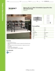 Regency Space Solutions 460EBW24243 Specsheet Regency Space Solutions 460EBW24243 Specsheet