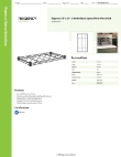 Regency Space Solutions 460EBWIN1424 Specsheet