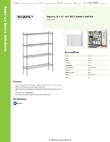 Regency Space Solutions 460EC1242K54 Specsheet