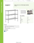 Regency Space Solutions 460EC1436K33 Specsheet