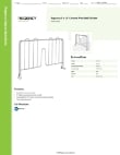 Regency Space Solutions 460EC14DVDR Specsheet