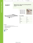 Regency Space Solutions 460EC1824HD Specsheet
