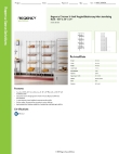 Regency Space Solutions 460EC1824SDS Specsheet