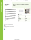 Regency Space Solutions 460EC1854K55 Specsheet Regency Space Solutions 460EC1854K55 Specsheet