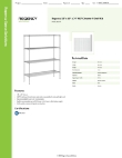Regency Space Solutions 460EC1860KIT Specsheet