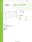 Regency Space Solutions 460EC18DVDR Specsheet