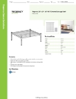 Regency Space Solutions 460EC2124K81 Specsheet Regency Space Solutions 460EC2124K81 Specsheet