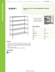 Regency Space Solutions 460EC2160K65 Specsheet Regency Space Solutions 460EC2160K65 Specsheet