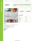 Regency Space Solutions 460EC2436BB Specsheet Regency Space Solutions 460EC2436BB Specsheet