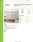 Regency Space Solutions 460EC2436SDS Specsheet Regency Space Solutions 460EC2436SDS Specsheet